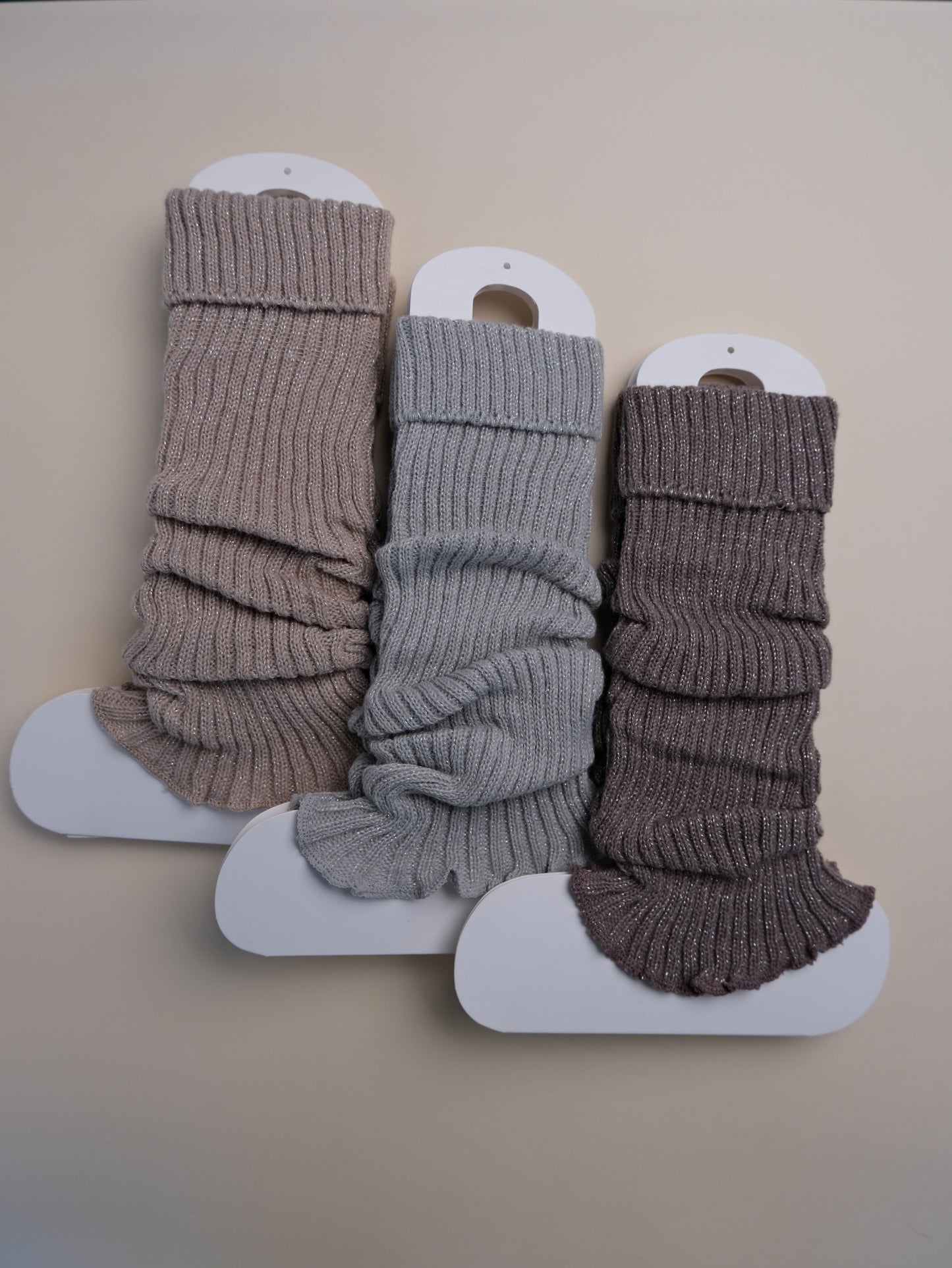 Cozy Ribbed Knit Leg Warmers – Women's Winter Ballet Style