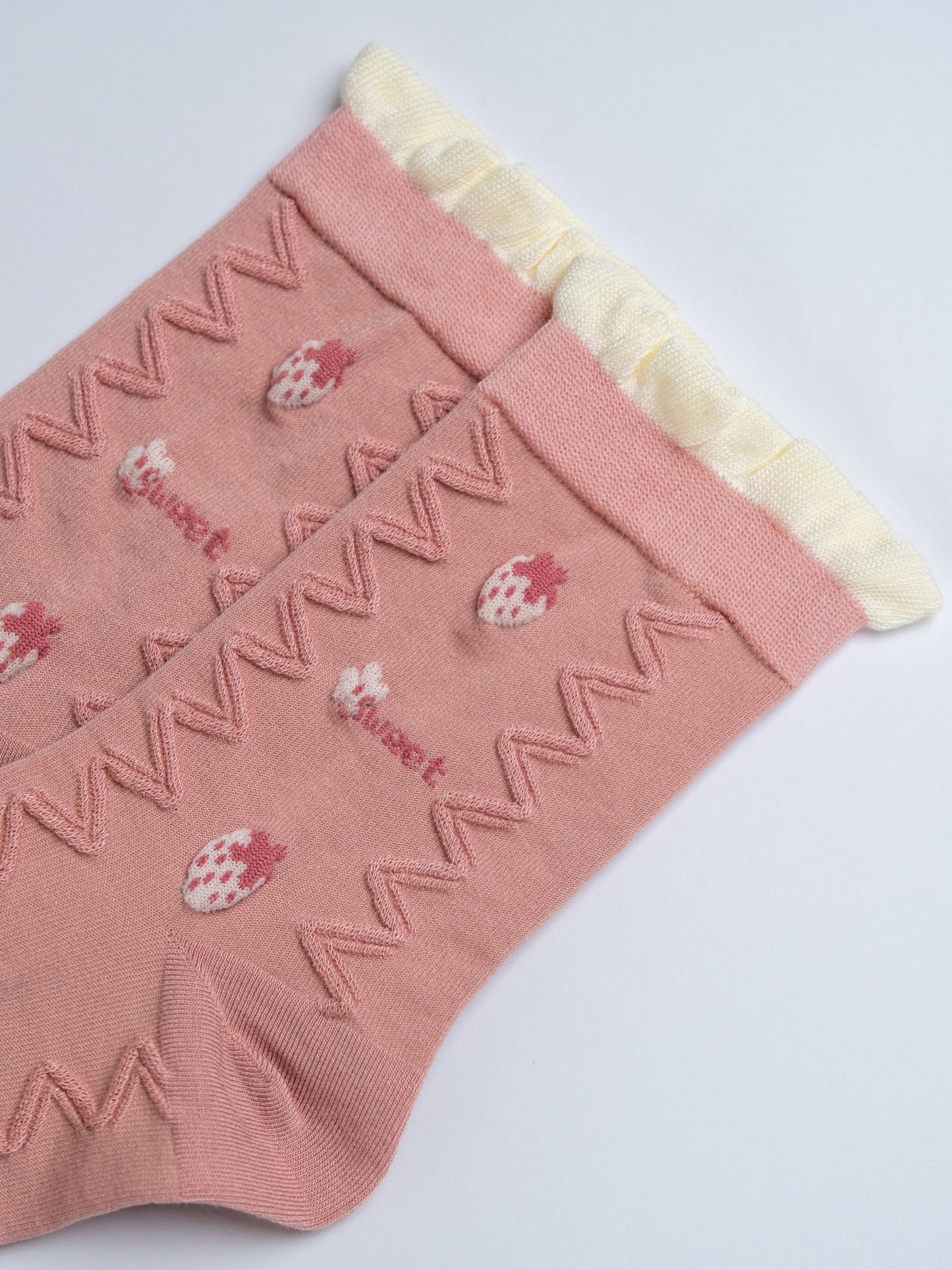 Strawberry Whip – Women's Crew Socks