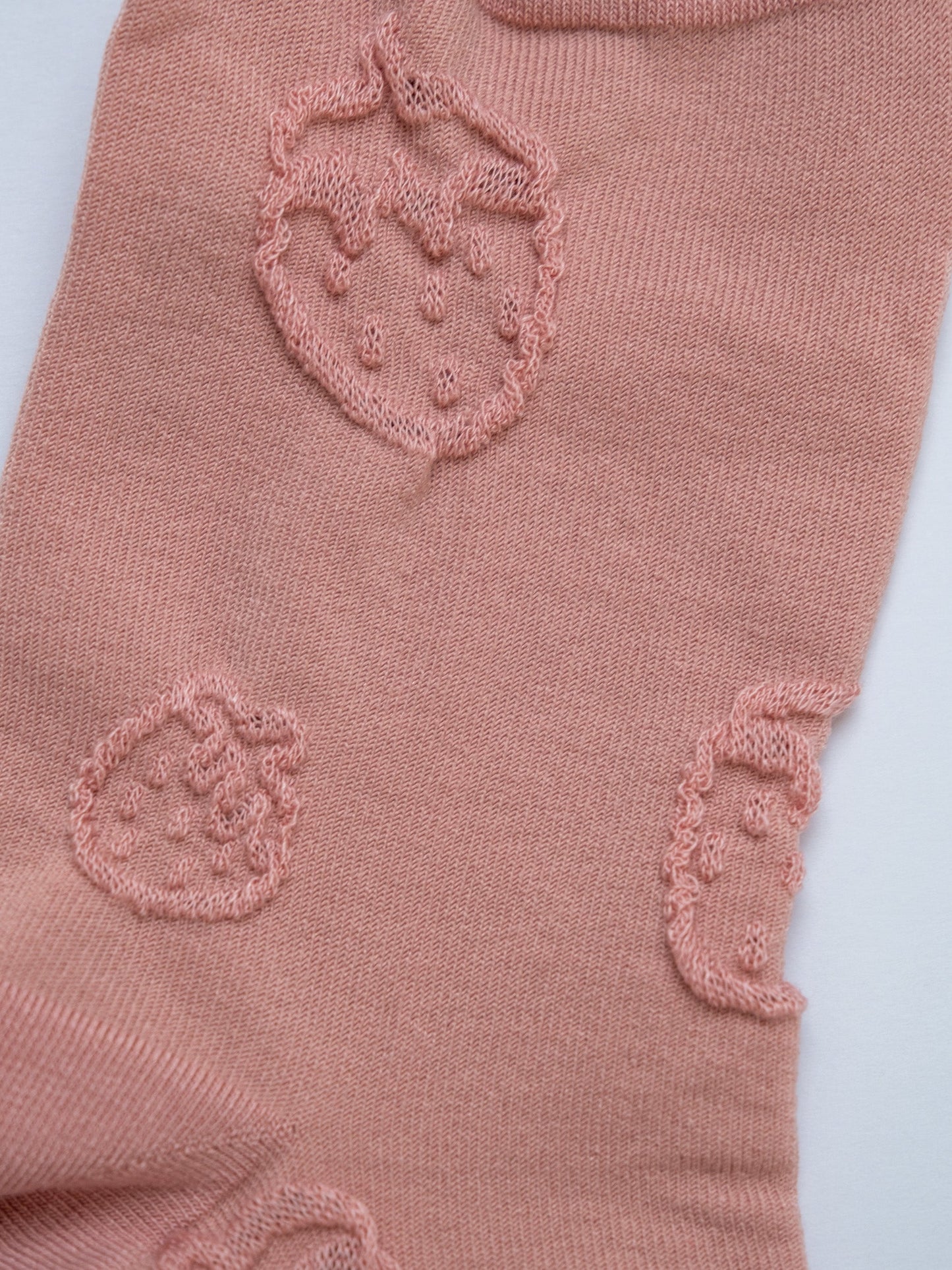 Strawberry Puff – Women's Crew Socks