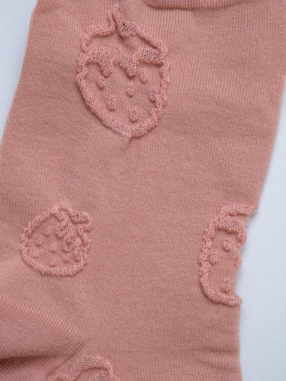 Strawberry Puff – Women's Crew Socks