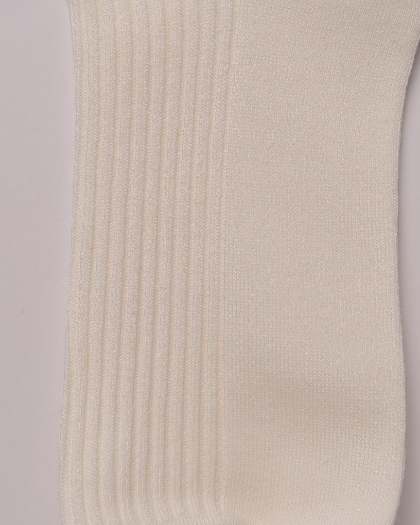 Men's Classic Ribbed Cotton Quarter Socks – 4 Colors