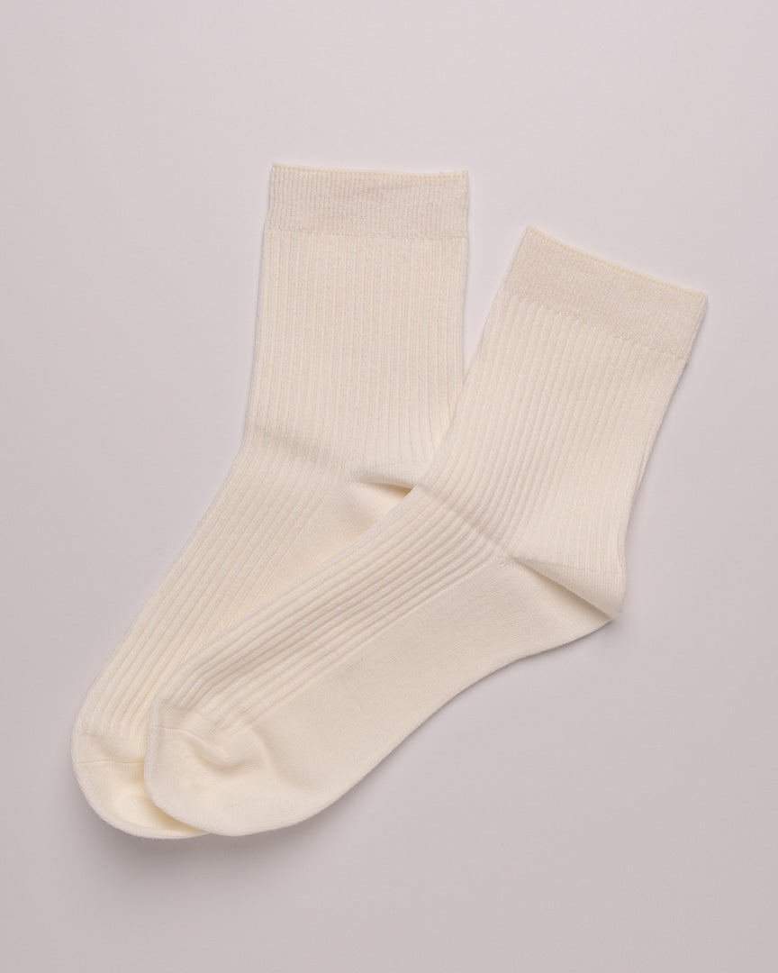 Men's Classic Ribbed Cotton Quarter Socks – 4 Colors