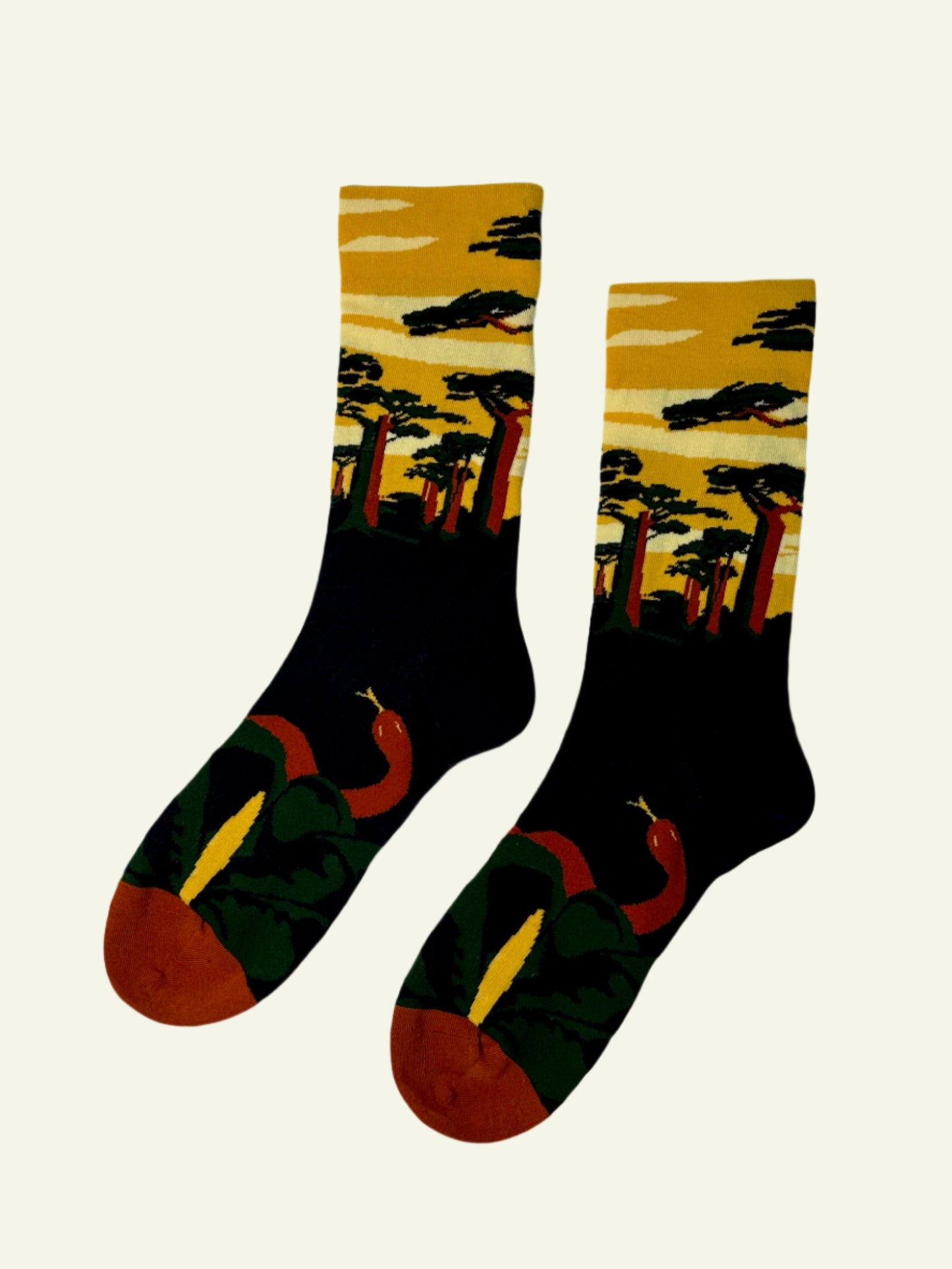 Twilight Jungle – Women's Crew Socks