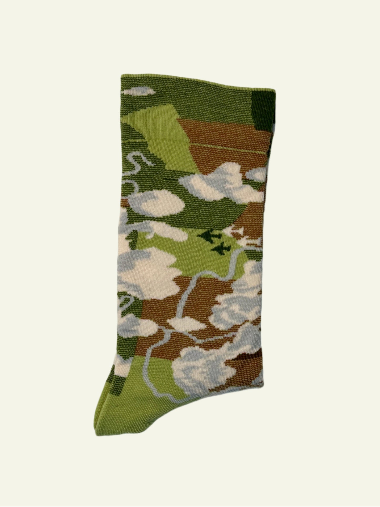 Wilderness Sketch – Women's Crew Socks