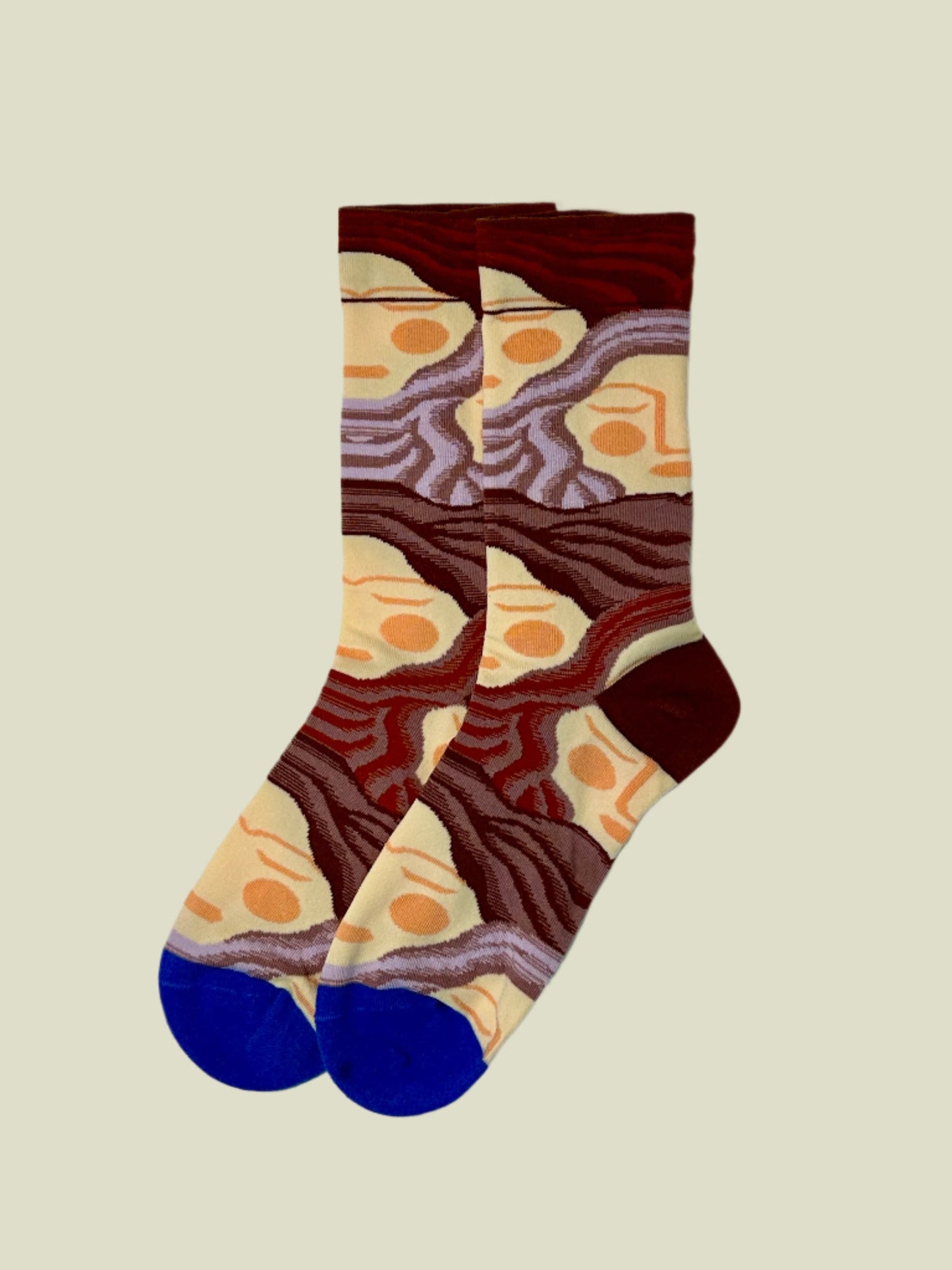 Red Wave Women's Crew Socks – Canvas Walks