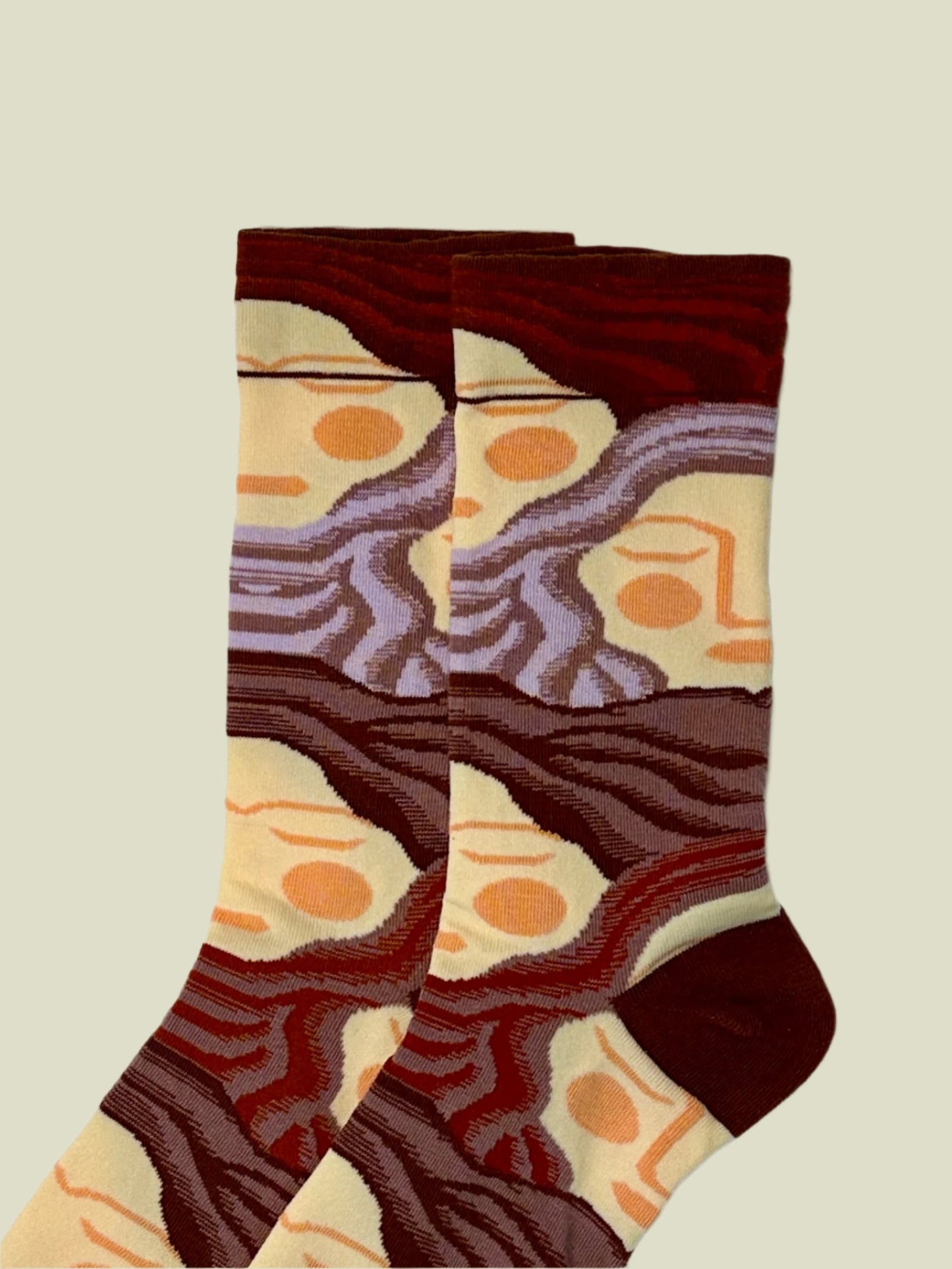 Red Wave Women's Crew Socks – Canvas Walks